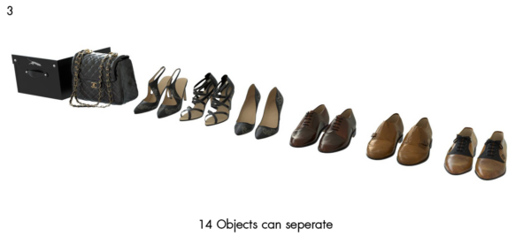 3shoe and bag