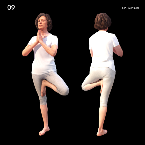 Woman Meditation Proxy Model