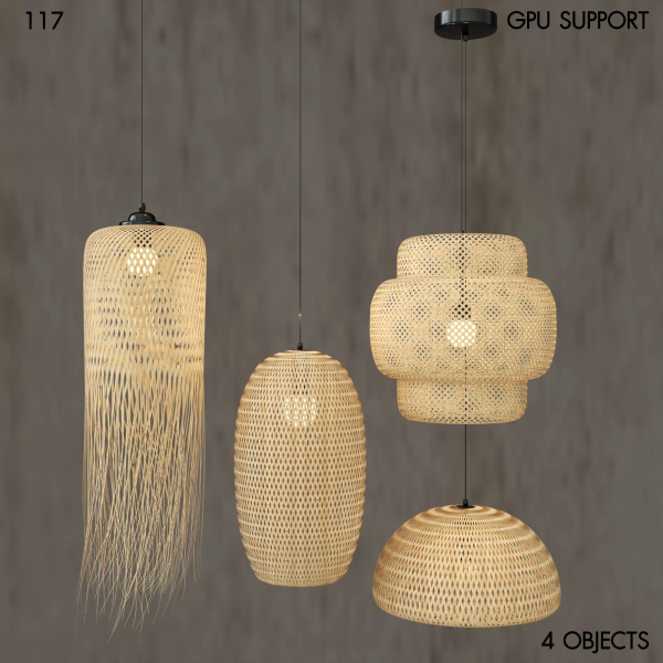 117Rattanpendantlightcollection203