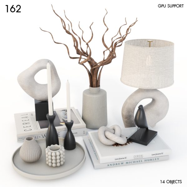 162)Decorative_Set_19 3d