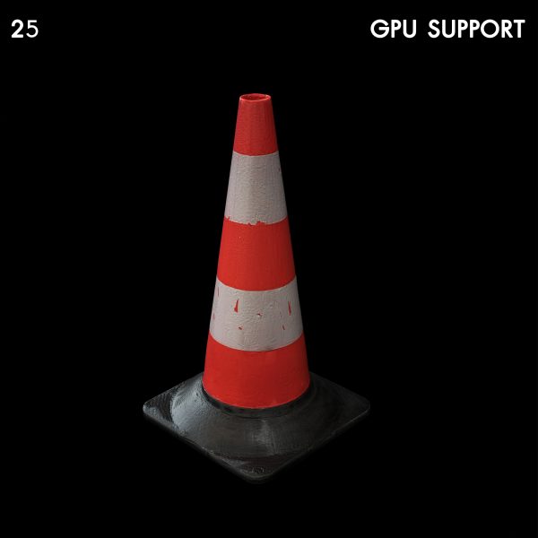 Traffic Cone Proxy Model for SketchUp with V-Ray