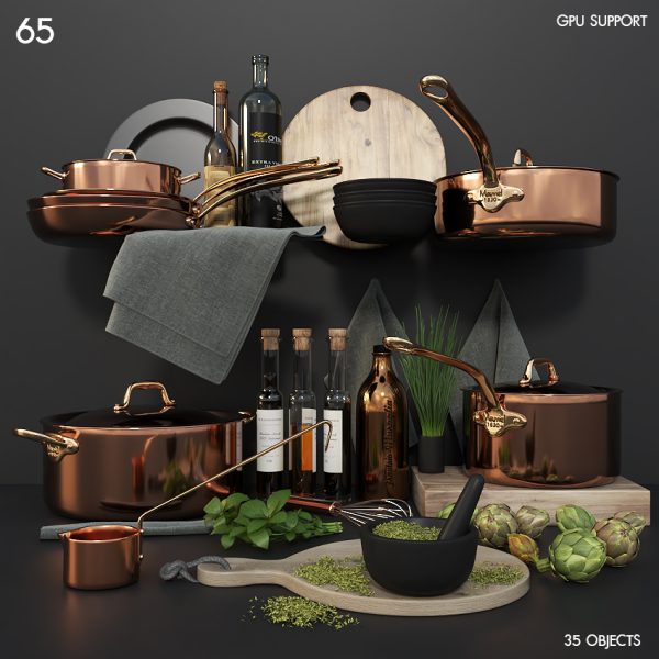 65)Mauviel1830 kitchen