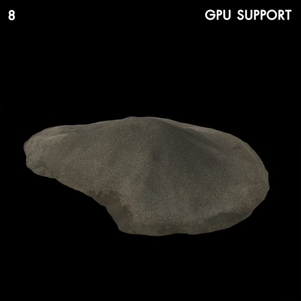 Construction Gravel Pile Proxy Model for SketchUp